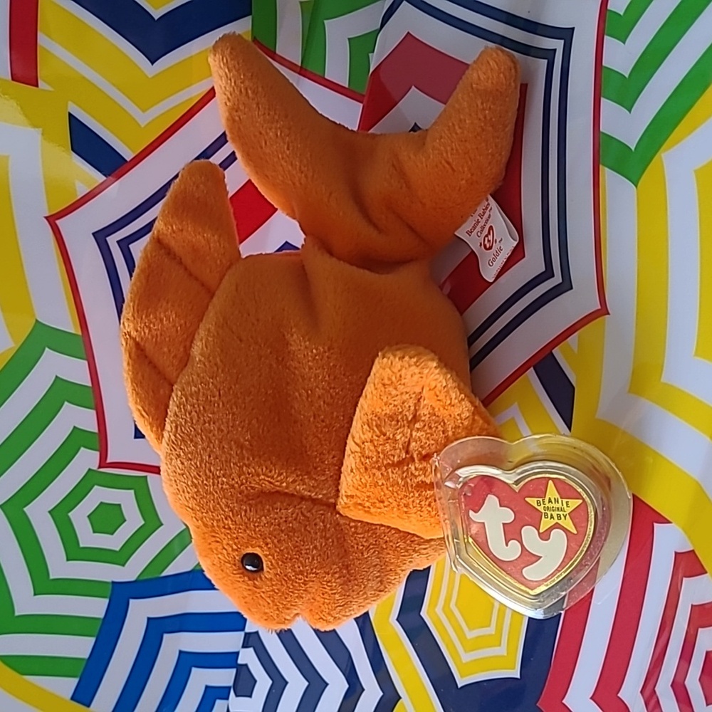 "Goldie" Beanie baby